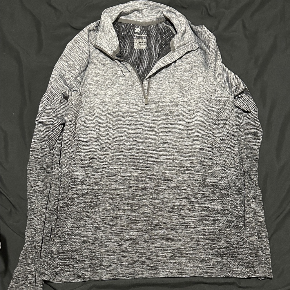 All in Motion Dark Gray Activewear Top Medium